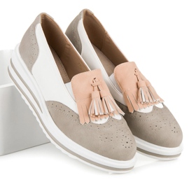 Pantofi boho vices dama gri 6