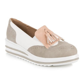 Pantofi boho vices dama gri 3