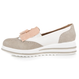Pantofi boho vices dama gri 4