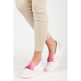 Pantofi boho vices dama roz 3