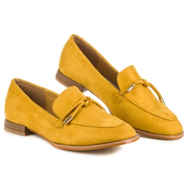 Vices Mocasini de primavara galben 2
