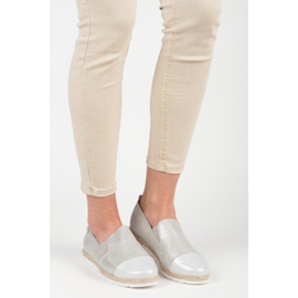 Vices Vicii pentru pantofi de dama slip-on gri 1
