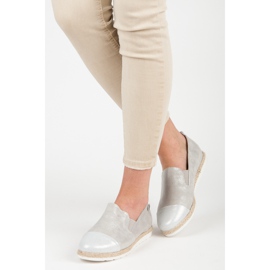 Vices Vicii pentru pantofi de dama slip-on gri 2