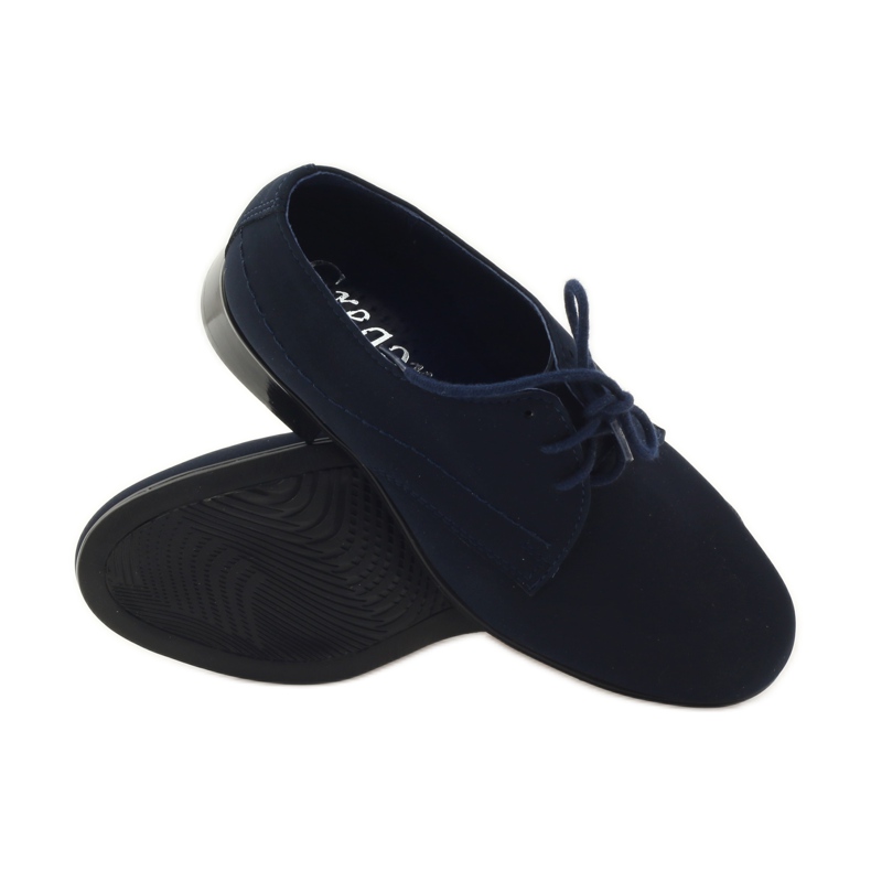 Pantofi de comuniune Gregors 429 bleumarin albastru marin 3