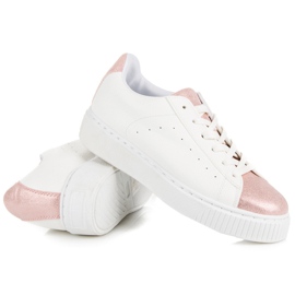 Adidași cu imprimeu șarpe legat alb 1