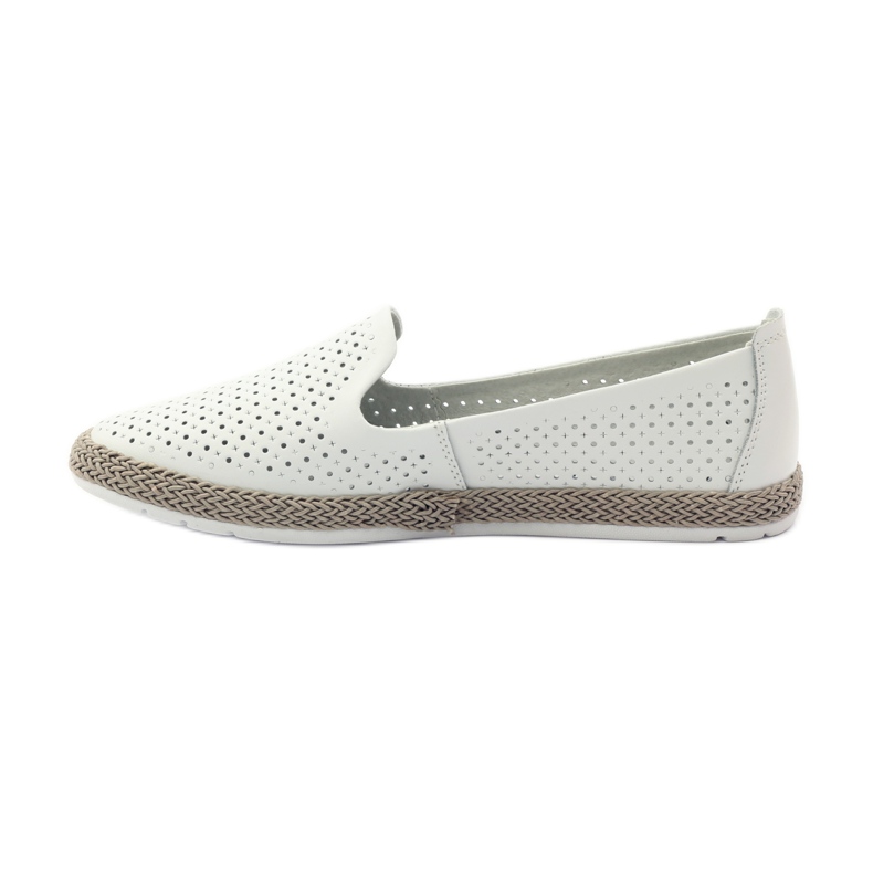 Filippo Espadrile Lords balerini F 081 alb 2