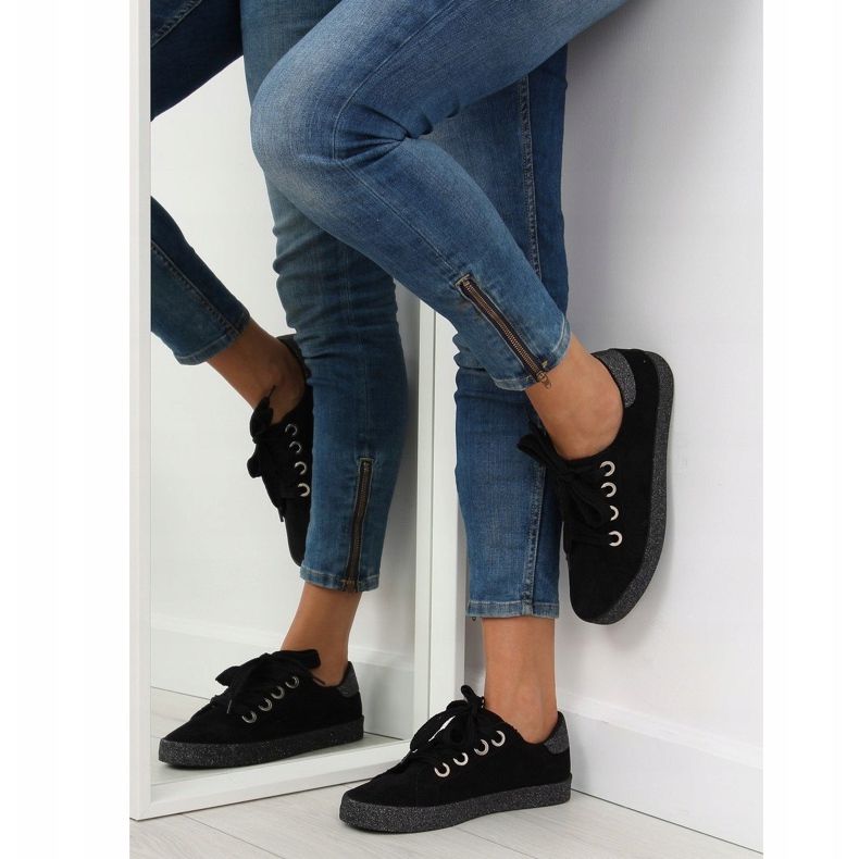 Adidasi negri dama AK03P Negri negru 1