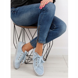 Adidași pentru femei albastru AK03P Albastru gri 2