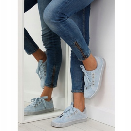 Adidași pentru femei albastru AK03P Albastru gri 1