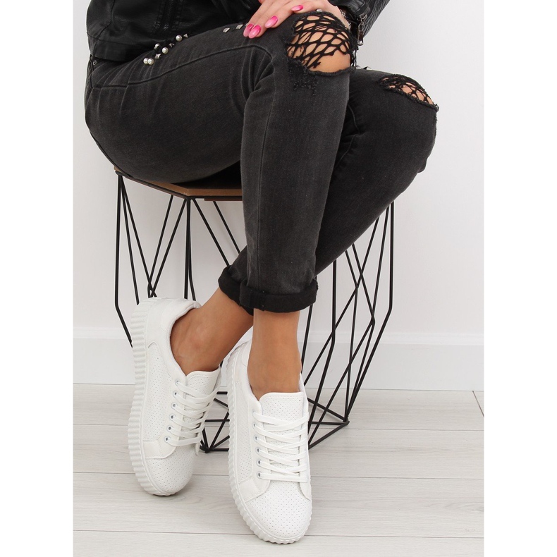 Tenisi albi creepersy AX02 1