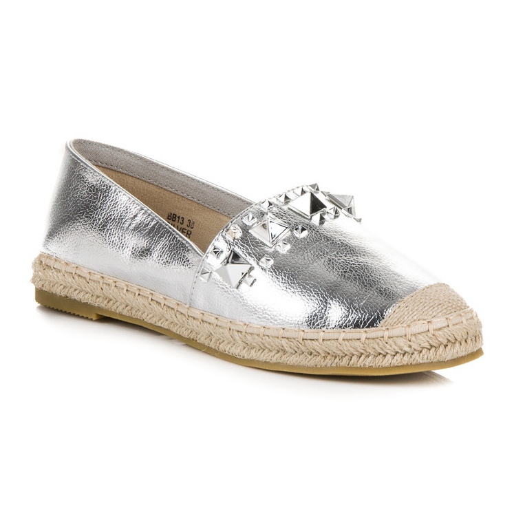 Seastar Espadrile cu jeturi gri 1 Seastar Espadrile cu jeturi gri 1