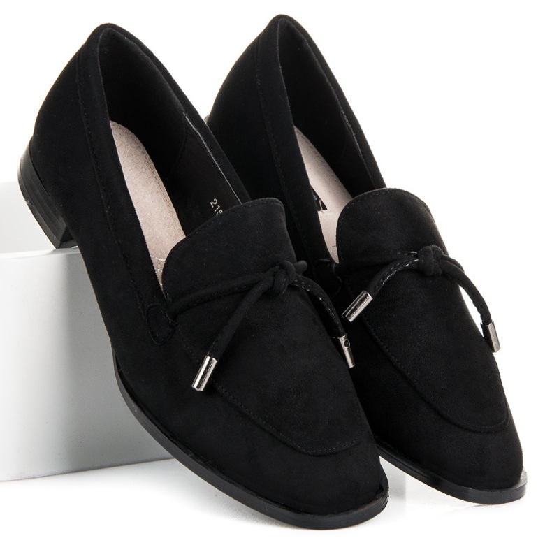Mocasini de primavara VICES negru 1