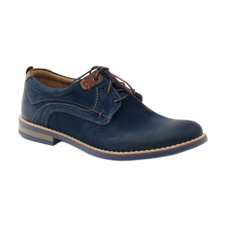 Pantofi cauzali Riko 842 bleumarin maro albastru marin 1