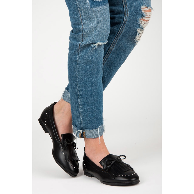 Seastar Mocasini eleganti pentru primavara negru 1 Seastar Mocasini eleganti pentru primavara negru 1