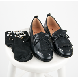 Seastar Mocasini eleganti pentru primavara negru 2 Seastar Mocasini eleganti pentru primavara negru 2