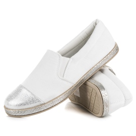 Mtt Sport Espadrile albe se strecoară 2