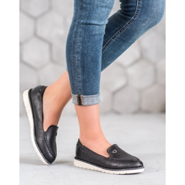 Pantofi slip-on VICES negru 4