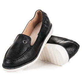 Pantofi slip-on VICES negru 2