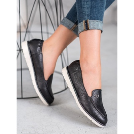 Pantofi slip-on VICES negru 5