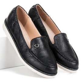 Pantofi slip-on VICES negru 3