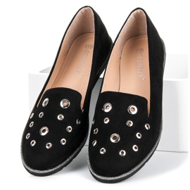 Bestelle Lordii din piele intoarsa negru 1