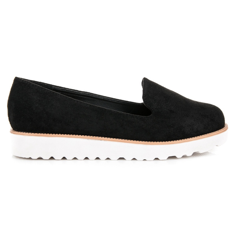 Seastar Pantofi cu platforma slip-on negru 1