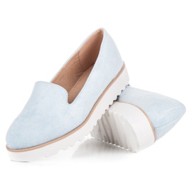 Seastar Pantofi cu platforma slip-on albastru 2