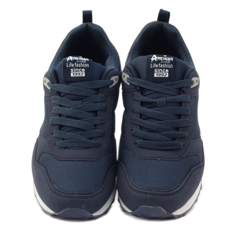 American Club Pantofi de jogging american 1754 bleumarin albastru marin 4