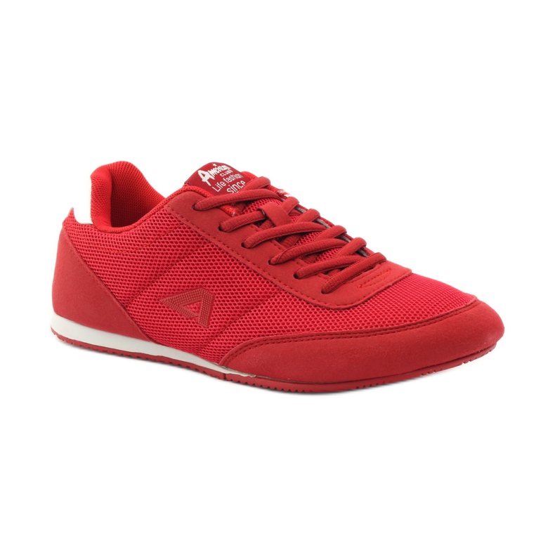 American Club Sport de jogging american 7066 roșu alb roşu 1