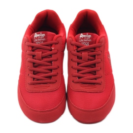 American Club Sport de jogging american 7066 roșu alb roşu 4