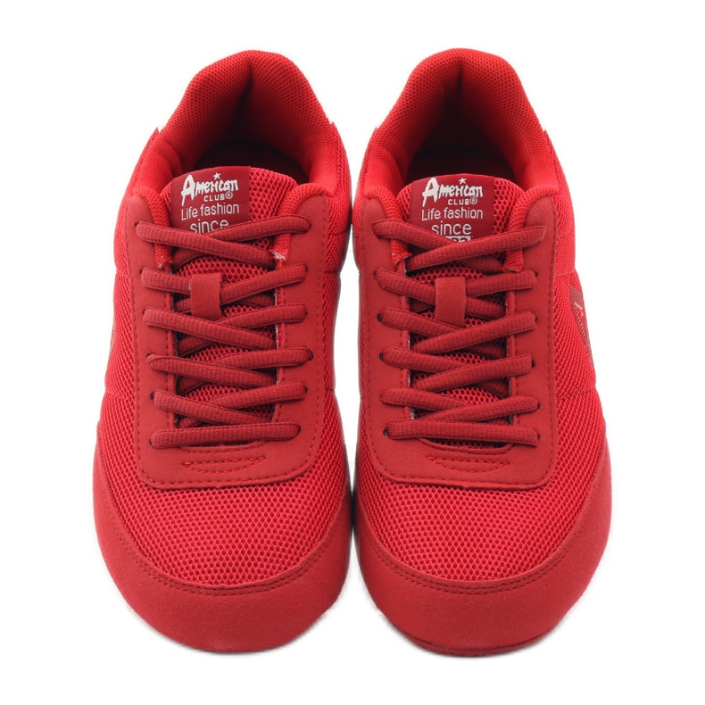 American Club Sport de jogging american 7066 roșu alb roşu 4