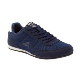 American Club Pantofi de jogging american 7066 bleumarin alb albastru marin 1