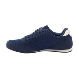 American Club Pantofi de jogging american 7066 bleumarin alb albastru marin 2
