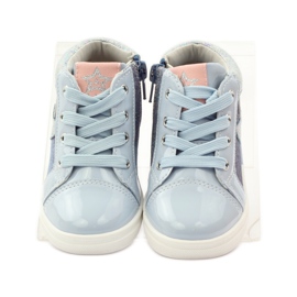 American Club Inimile americane ale fetelor sportive gri albastru 4