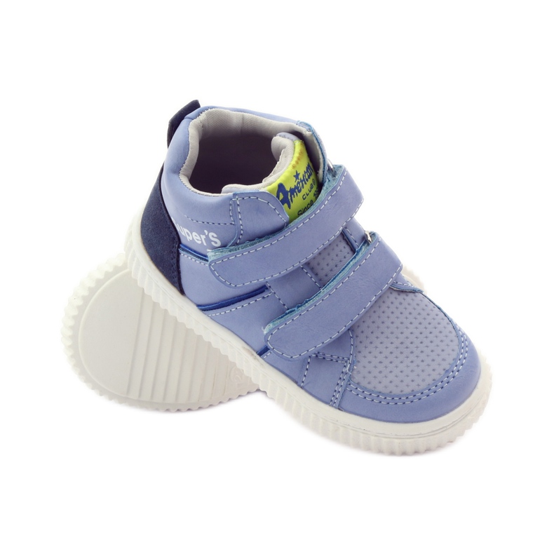 American Club Pantofi sport americani 17155 albastru marin albastru 3