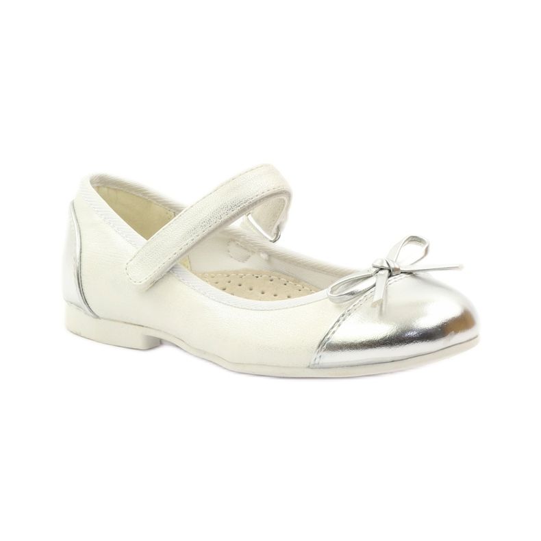 American Club Balerini cu velcro american 14297 gri alb 1