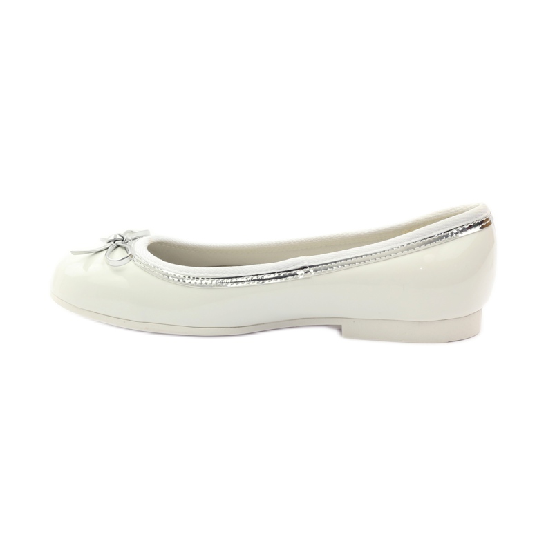 American Club Balerini cu fundă americană albă 2