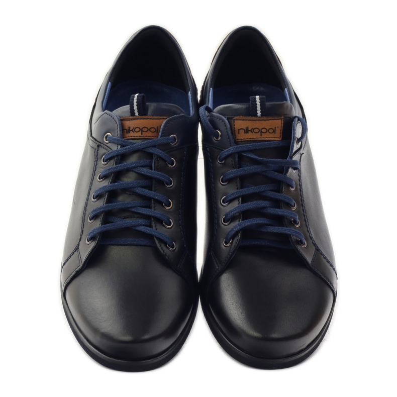 Pantofi sport pentru bărbați Nikopol 1655 negru maro 4