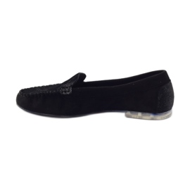 Mocasini Sergio Leone 721 din piele intoarsa negru gri 2