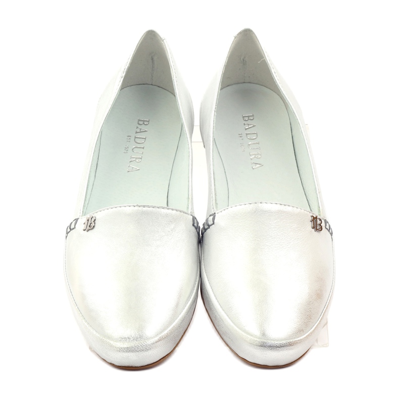 Pantofi de dama argintii Badura 6352 4