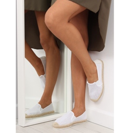 Espadrile cu slip-on alb BB03P Alb 3