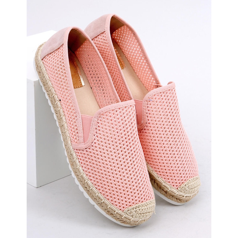 BM Espadrile slip-on roz BB03P Roz 1 BM Espadrile slip-on roz BB03P Roz 1