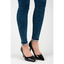 Milaya Știfturi lăcuite negru 1