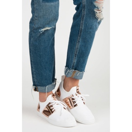 Adidasi sport dama alb roz 1