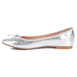 Seastar Balerini de argint gri 3
