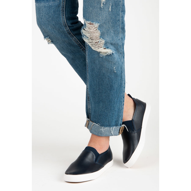 Seastar Tenisi slip-on albastru 2