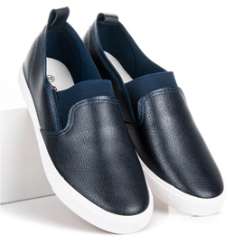 Seastar Tenisi slip-on albastru 3