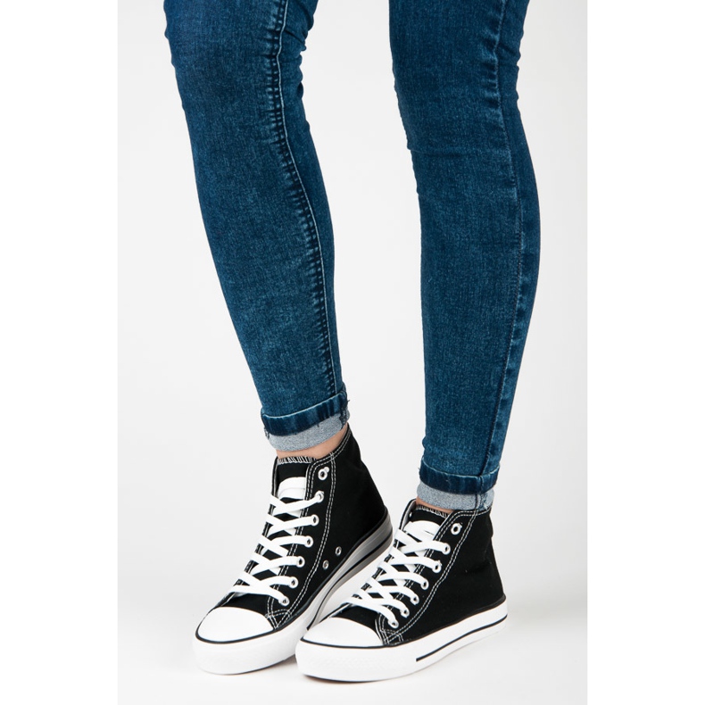 Seastar Adidași cu șireturi deasupra gleznei negru 1 Seastar Adidași cu șireturi deasupra gleznei negru 1