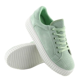 AX02 Tenisi verzi creepersy verde 1