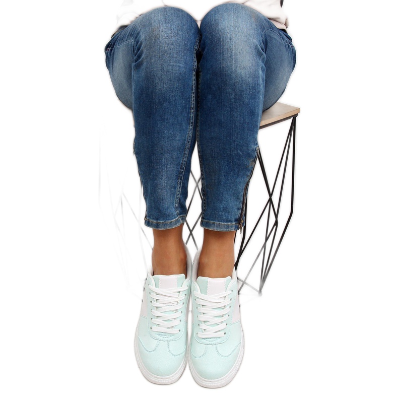 Tenisi dama verde menta pastel 1